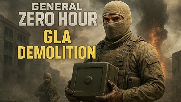 C&C Generals Zero Hour - fast gameplay GLA Demolition vs 7 Random 