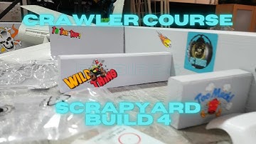 My Modular Mini Crawler Course - The Scrapyard  (Video #18)
