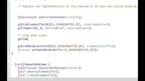 iPhone Game Development Tutorial 1 - Part 3