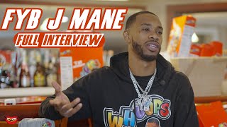 FYB J Mane on almost being kXlled in jail, recently being shot at, saying he's bigger than FBG DUCK