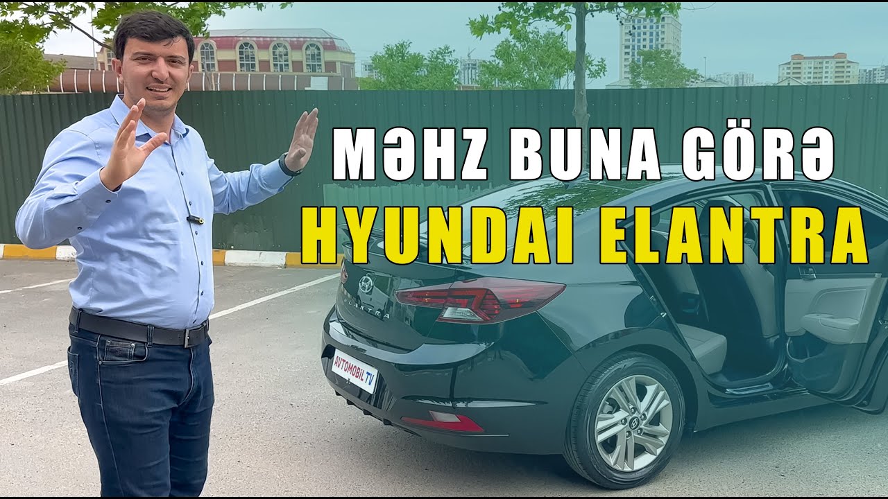 Real Alıcıya Qəşəng Endirim Olacaq | Hyundai Elantra 2019 | Bakı Maşın Bazarı 2024