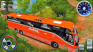 Uphill Offroad Bus Simulator - Mountain Public Transport Driving Game 3D | Android Gameplay