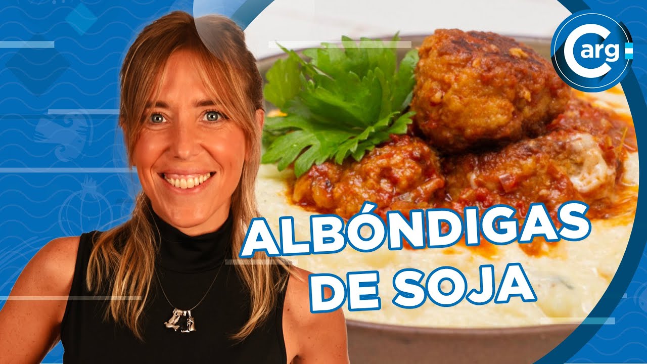 CÓMO SE HACEN LAS ALBÓNDIGAS DE SOJA CON PURÉ