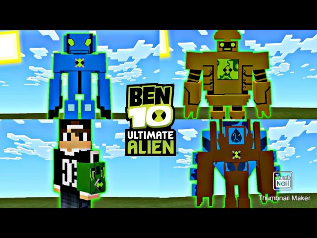 NOVO* ADDON DO BEN 10 SUPREMACIA ALIENIGENA NO MINECRAFT PE ‹‹ P3DRU ›› 