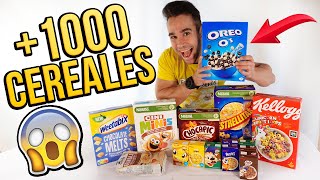 MEZCLAMOS MUCHOS CEREALES PARA HACER UN DESAYUNO GIGANTE !!!