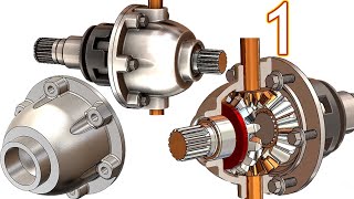 1-Project 12 |Differential Gearbox 1| SolidWorks Tutorial : Housing pt.1