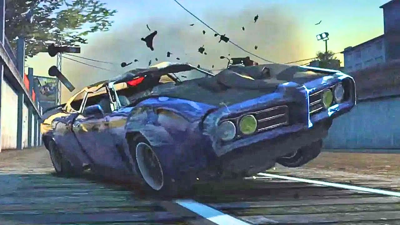 Frenetic Game Stunt Run in Burnout Paradise Remastered