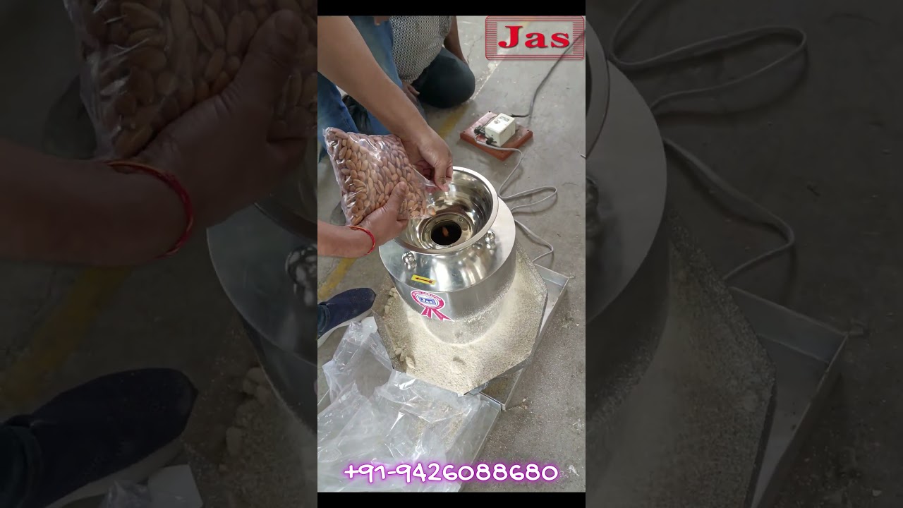 Almond Powder Machine - Almond Flour Machine | +91-9426088680 | jasenterprise.com