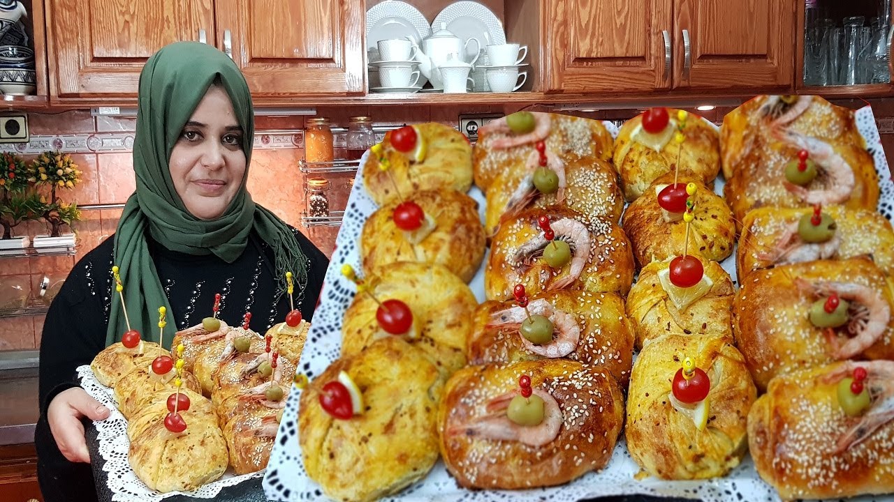 تميزي بتحضير مملحات راقية مشكلة بحشوة جد مميزة  بمكونات بسيطة تحفة  لعراضة فاخرة او مناسبة خاصة