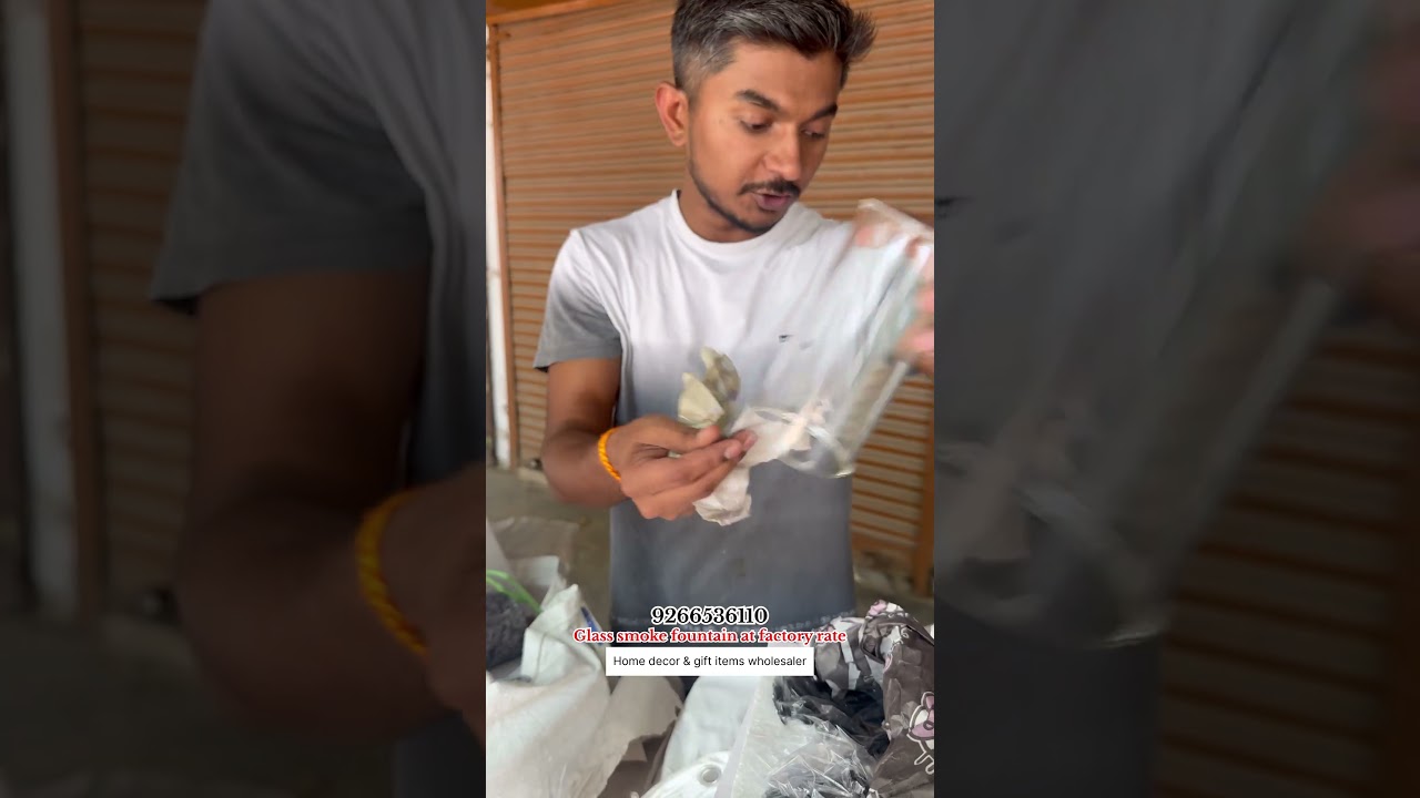 rewrite this title Glass smoke fountain supplier | smoky wholesaler | resin god statues | business ideas online