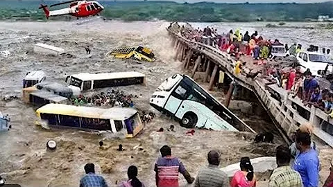 10 Devastating Flash Floods Caught On Camera