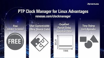 Precision Time Protocol (PTP) Clock Manager Software for Linux