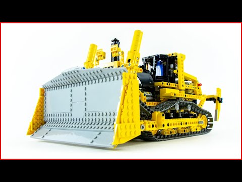 gift Isaac Titicacasøen LEGO Technic 8275 Motorized Bulldozer Speed Build for Collectors - Brick  Builder - YouTube