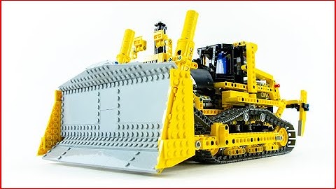 LEGO Technic 8275 Motorized Bulldozer Speed Build for Collectors - Brick Builder