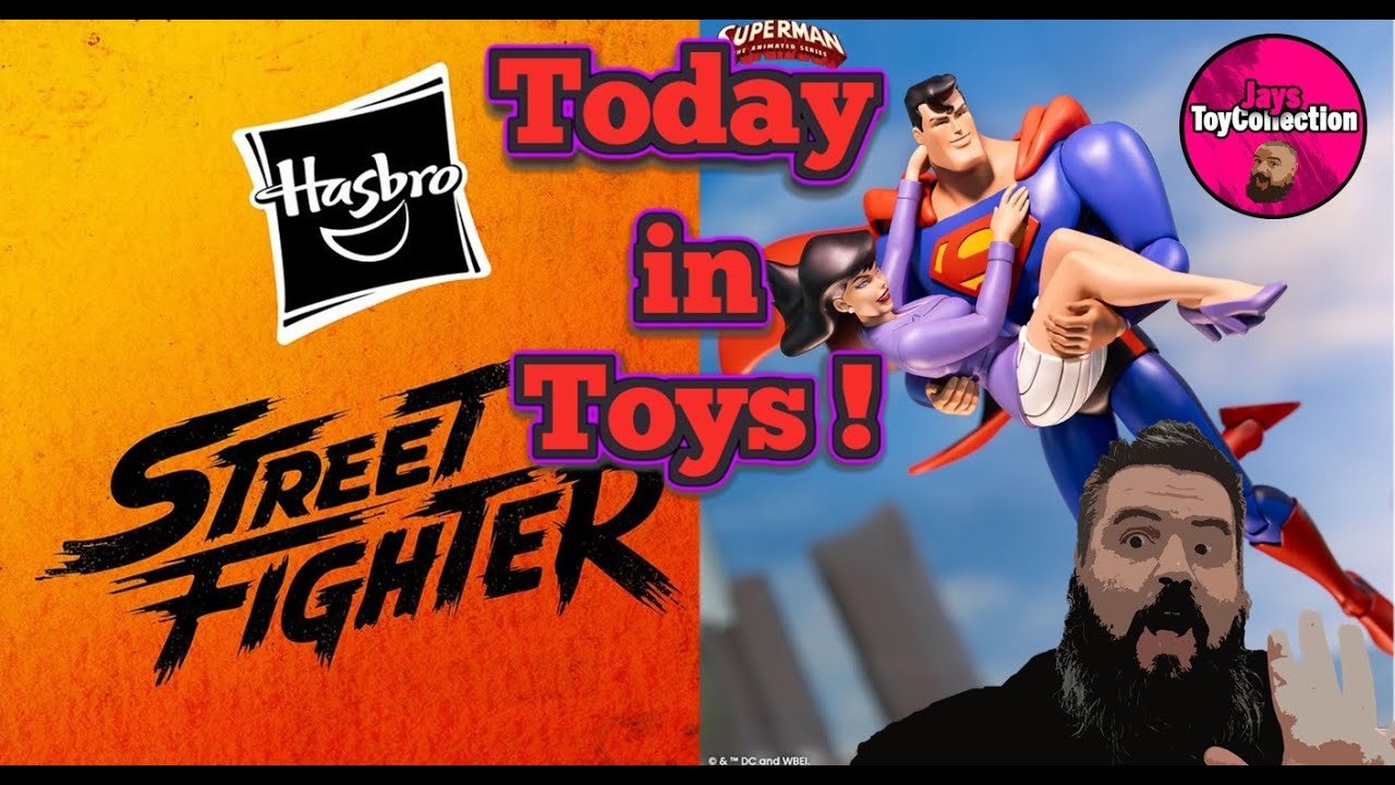 Компания Hasbro анонсировала фигурки по мотивам фильма «Street Fighter» + фигурка Супермена от Mo...