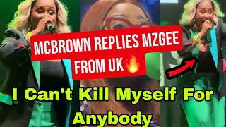 BREAKING: NANA AMA MCBROWN REPLIES MZGEE FROM UK AFTER HER INTERVIEW🔥