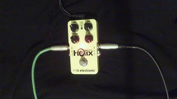Tc Electronic Helix Phaser Toneprint session.. Pete Thorn