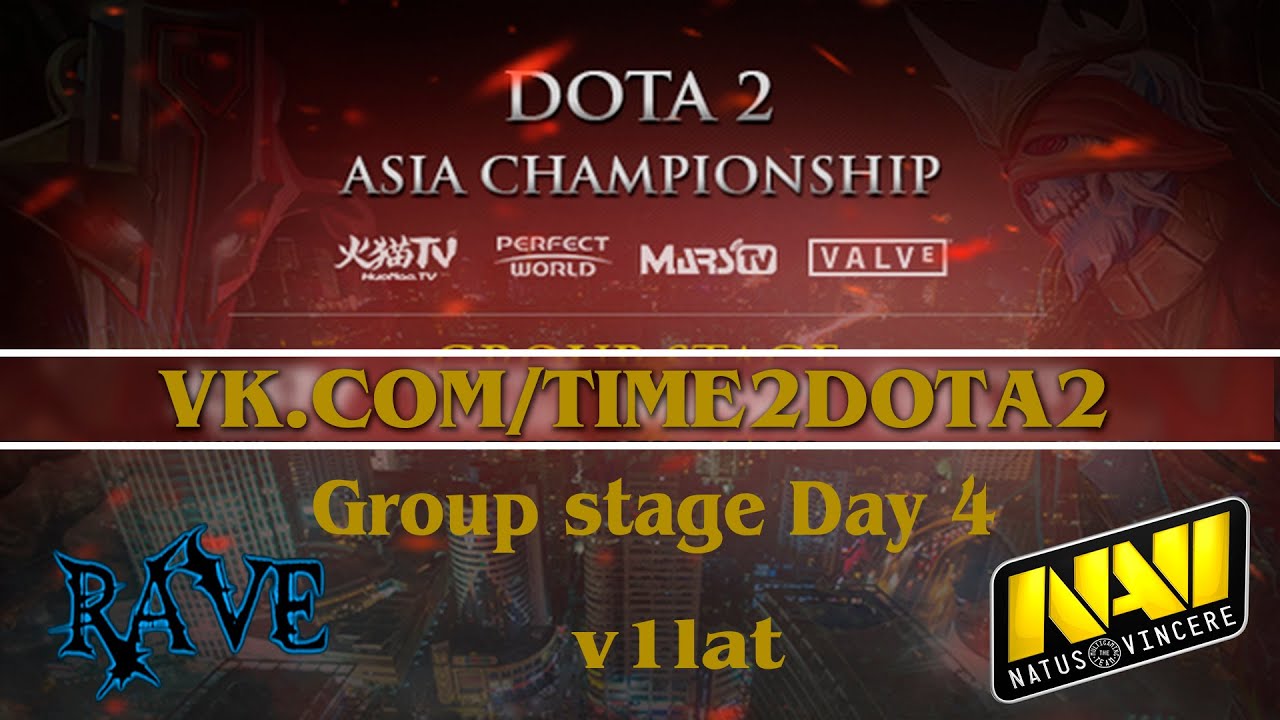 Rave vs Na'Vi (Ru) | Dota2 Asian Championship 2015: Group Stage (01.02.2015)
