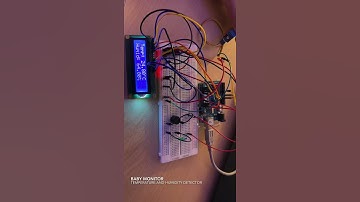 Baby Monitor Project | Arduino & DHT & LCD & LED& BUZZER -- ALI YILDIRIM