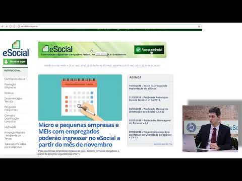 eSocial ponto a ponto: Portal do eSocial