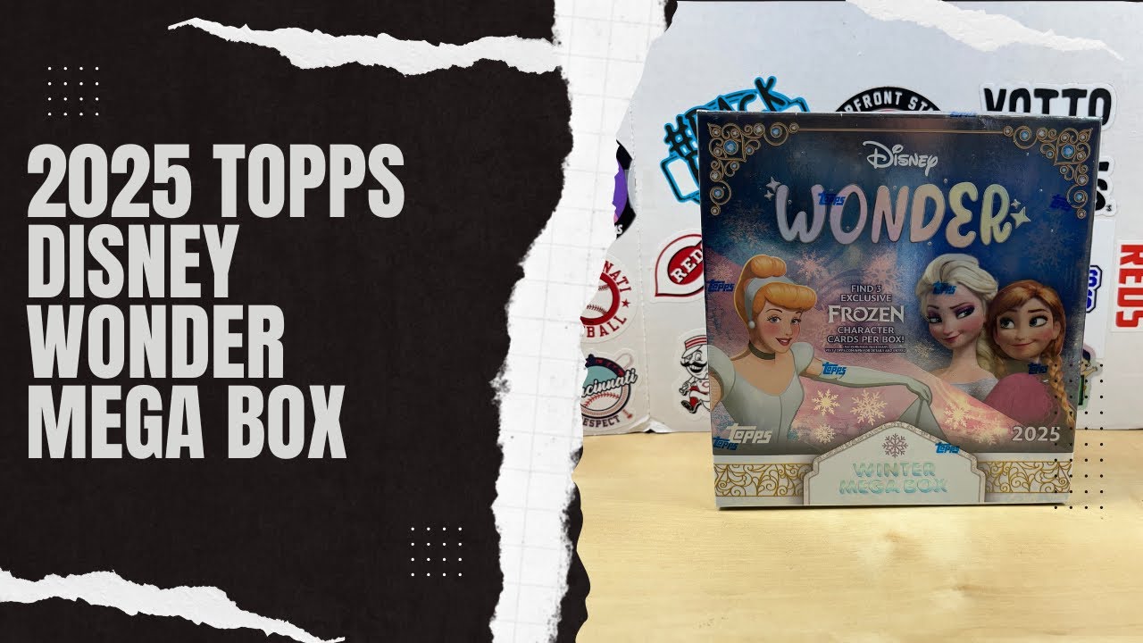 2025 Topps Disney Wonder Winter Mega Box Opening with Lil' Grizz