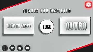 How To Make Professional Outro In Kinemaster | Outro Maker | Kinemaster Tutorial