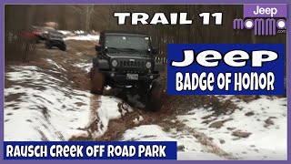 Jeep Badge of Honor Trail 11 Obstacles at Rausch Creek Off Road Park