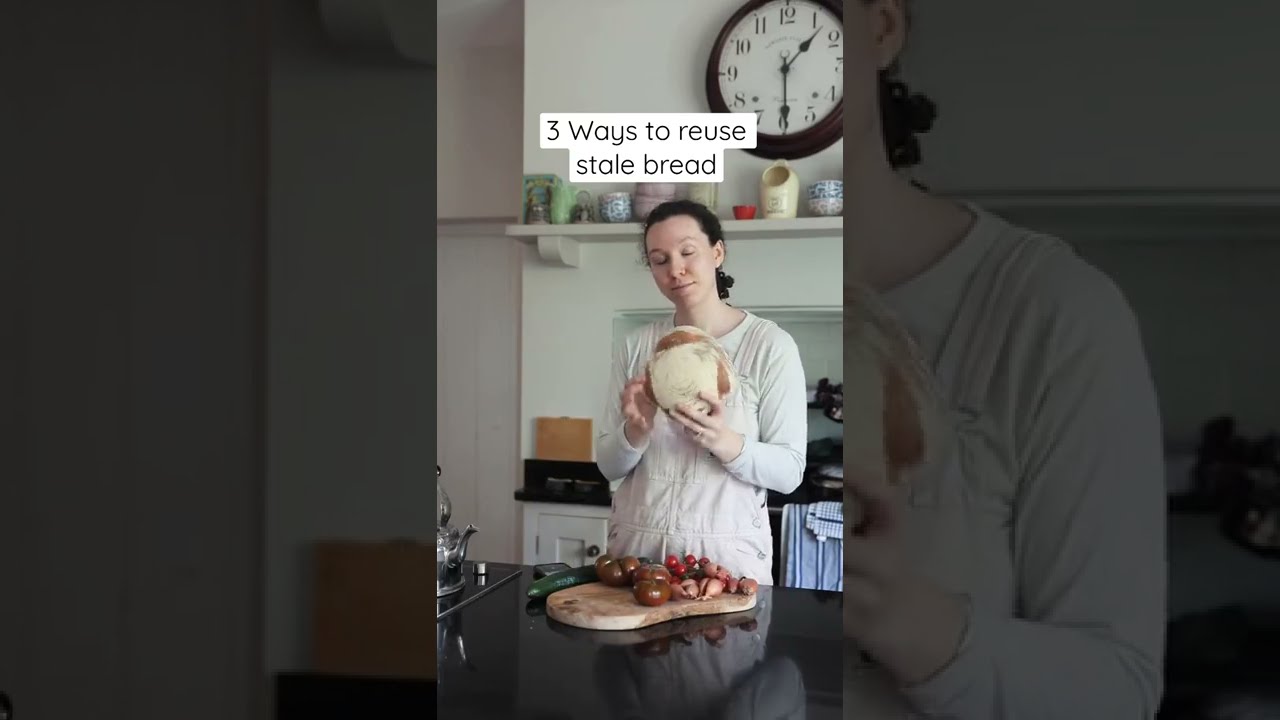 3 Ways to reuse stale bread 🌿 