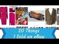20 Things I Sold on eBay In June