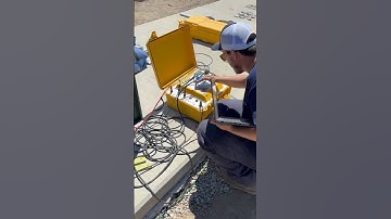 Winding resistance NETA testing on Step-down transformer.