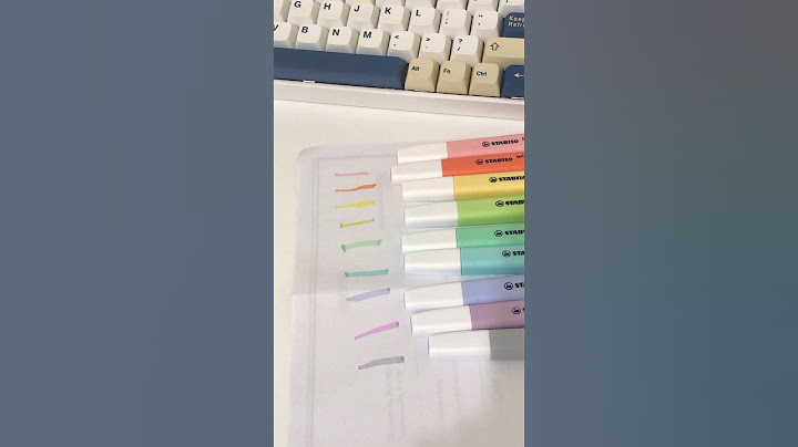 #stabilo #highlighter #stationery