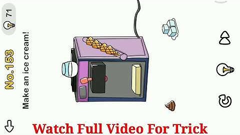 Brain Out Level 162 Make an ice cream