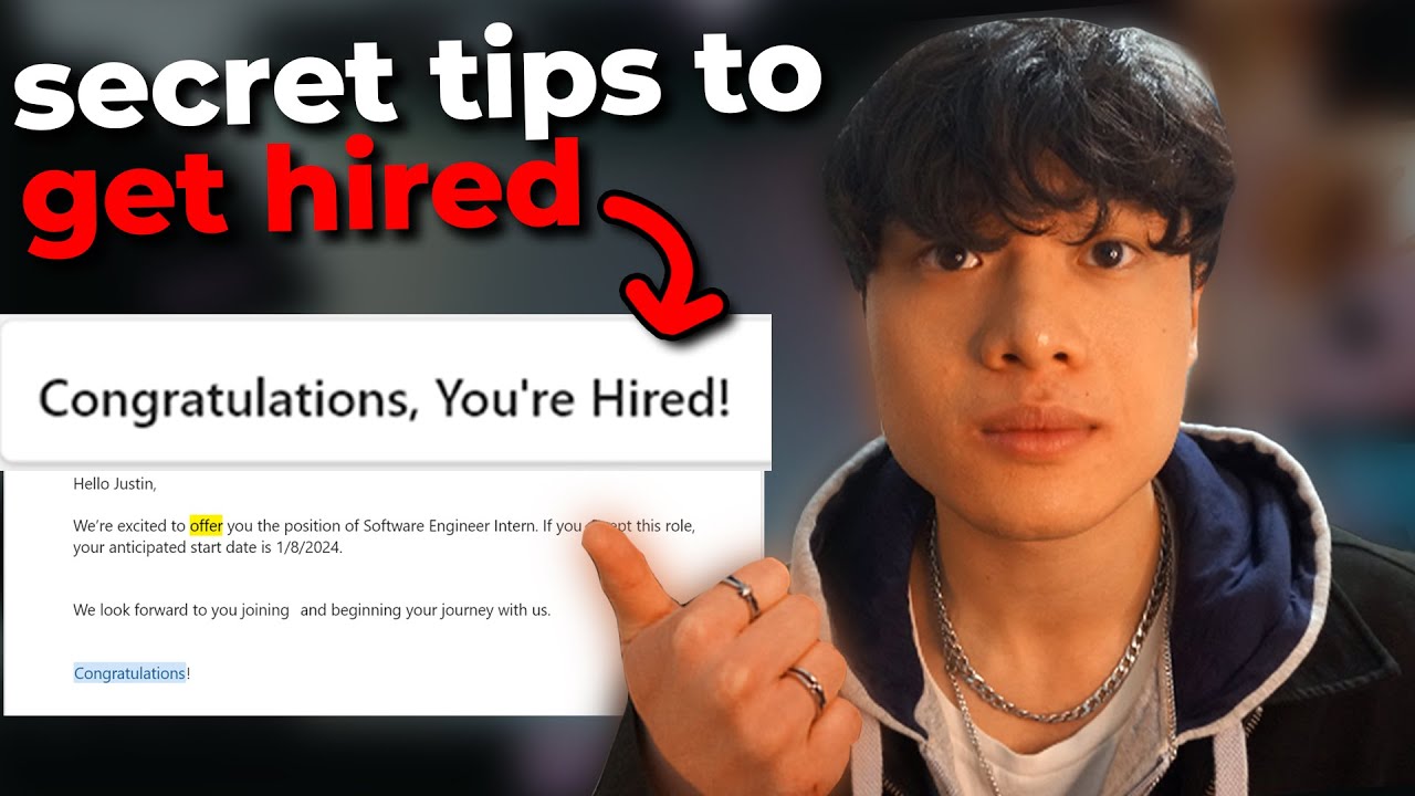 How to get a software engineering internship in 2025 - YouTube