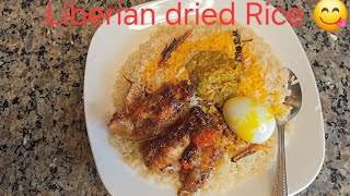 Basic not so Basic Liberian dried rice | Allhands-on Charlotte | Liberian food 😋