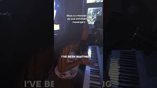 Music is the messenger of the soul #songlyrics #songwriting #piano #pianovoice #soulmusic