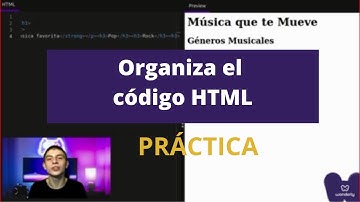 Curso de Diseño Web |Práctica: Técnica para organizar el código HTML y leerlo mejor | lección 23