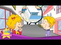 Excuse me. Where's the bank? (Asking the way) - Education Rap for Kids - English song with lyrics