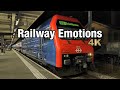 🚆 4K International commuter train Cab Ride through the night (Switzerland | S9 Schaffhausen - Uster)