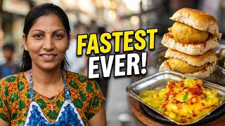 super fast woman | Ragda Patties | vada pav | india's fastest lady vendor | Indian Street Food screenshot 3