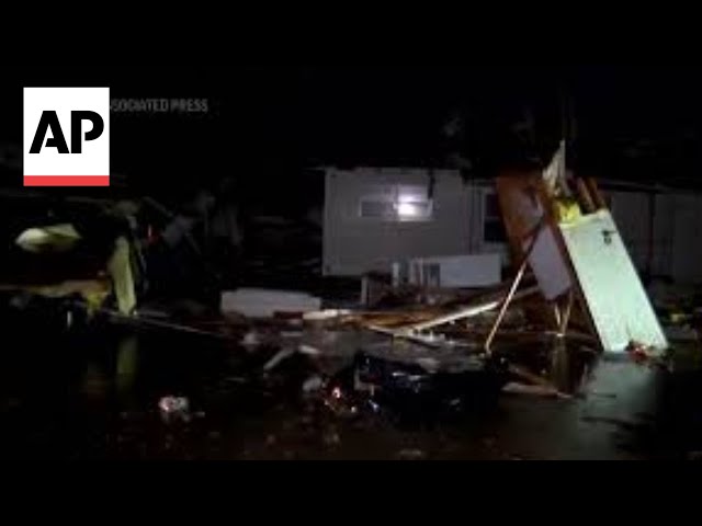 Second tornado in 5 weeks damages Oklahoma town as powerful storms hit central US