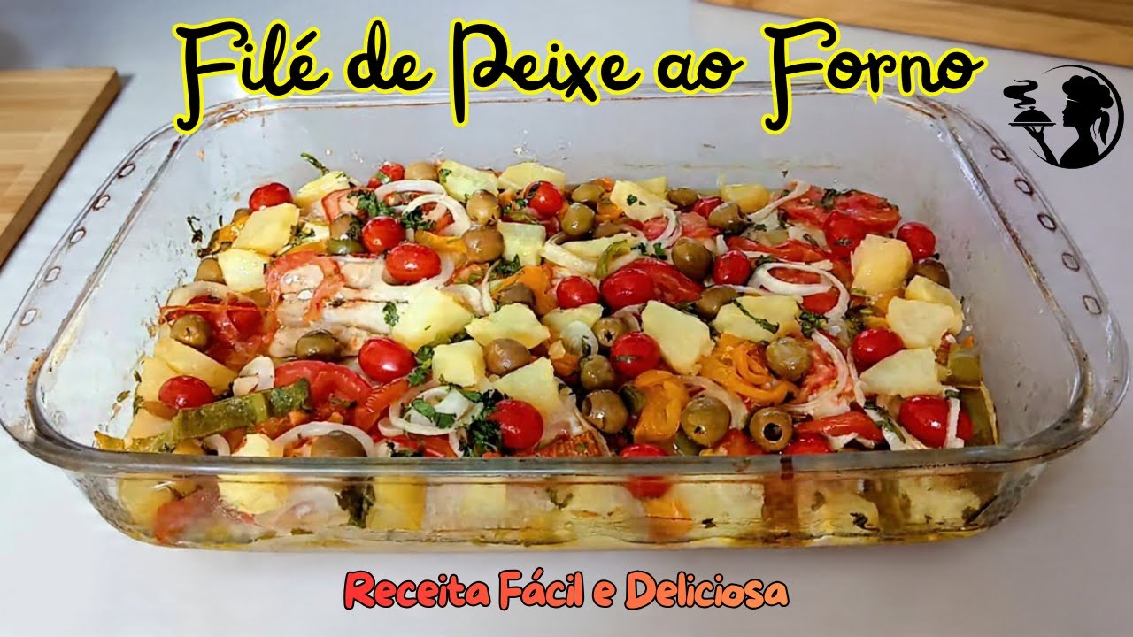 🍽️ FILÉ DE PEIXE AO FORNO - Receita Saudável, Prática e Fácil – Receita da SuSSu
