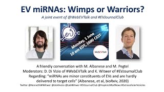Extracellular Vesicle microRNAs: Wimps or Warriors?