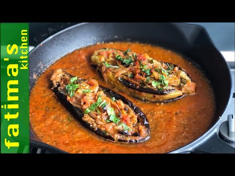 FILLED EGGPLANTS