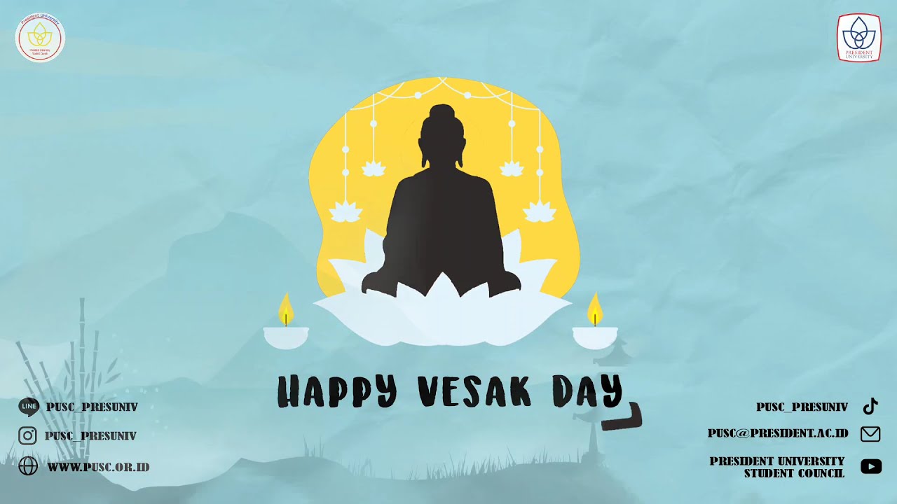 Vesak Day 2565 BE Greetings