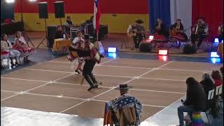 Vicecampeones regionales Claudio y Magaly