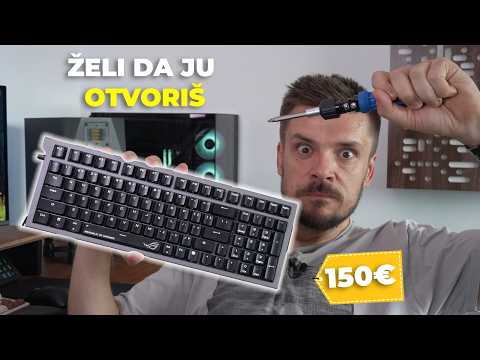 Ova tipkovnica ŽELI da ju otvorite - ASUS ROG Strix Morph 96 Wireless RECENZIJA
