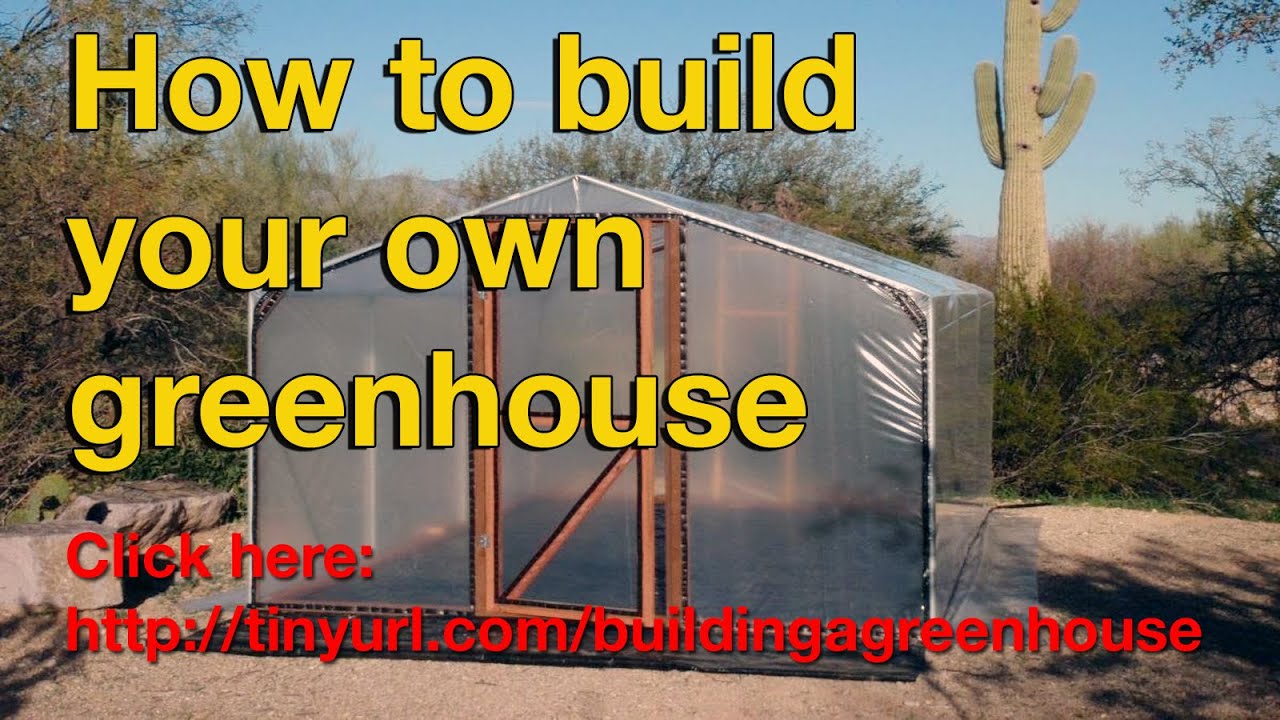 DIY greenhouse plans pdf | easy guide - YouTube