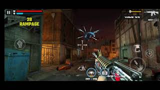 Dead Target: Zombie Mission 268 gameplay balance M4A1 and new caterpillar drone kills screenshot 3