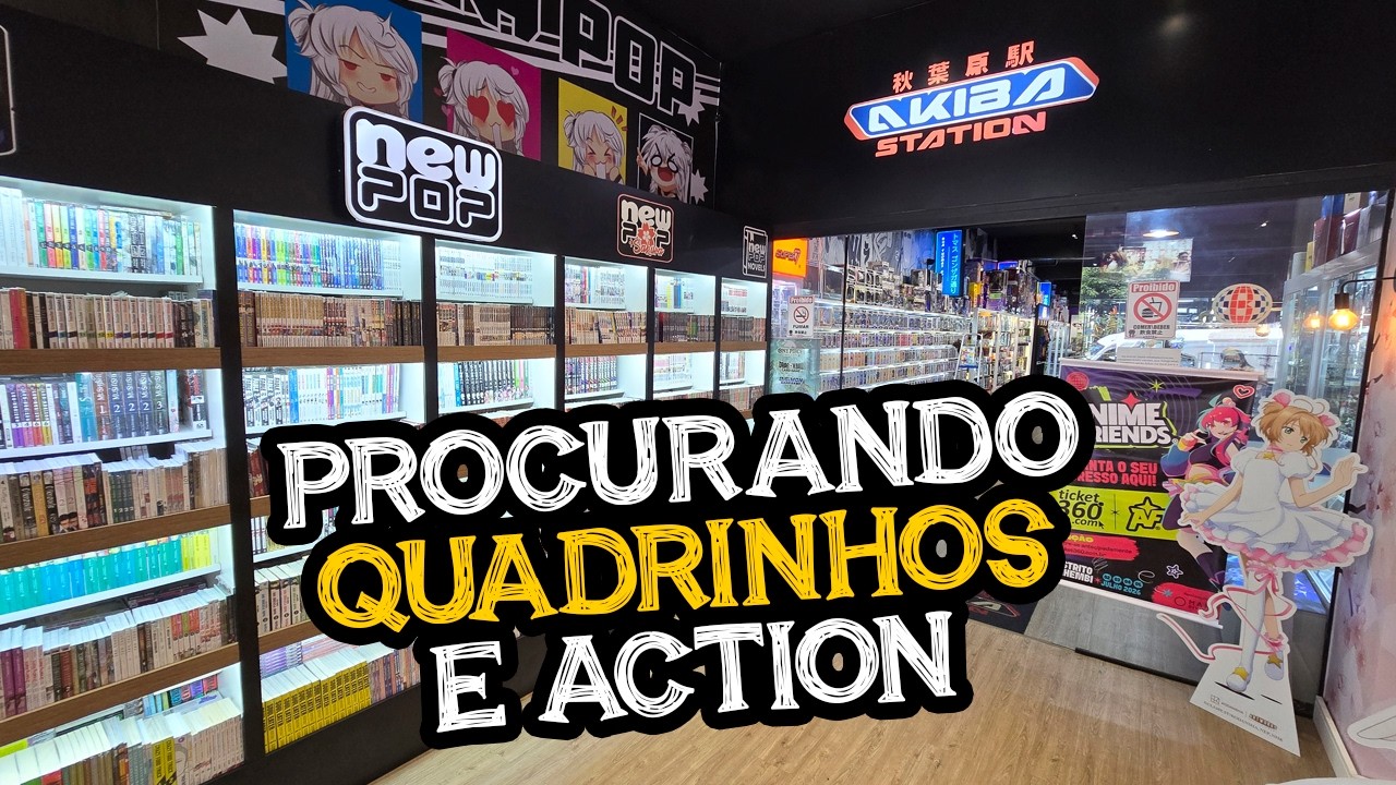🎌VISITANDO LOJA NA LIBERDADE | AKIBA STATION