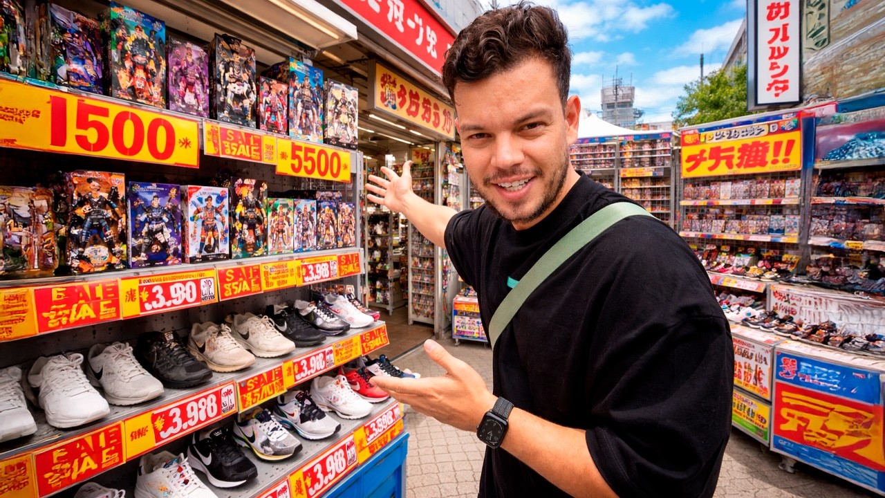 O QUE COMPREI COM ¥100 MIL NA LOJA DE USADOS DO JAPÃO